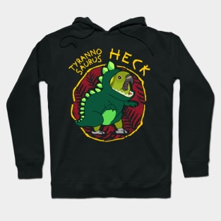 tyrannosaurus HECK yellow naped amazon parrot Hoodie